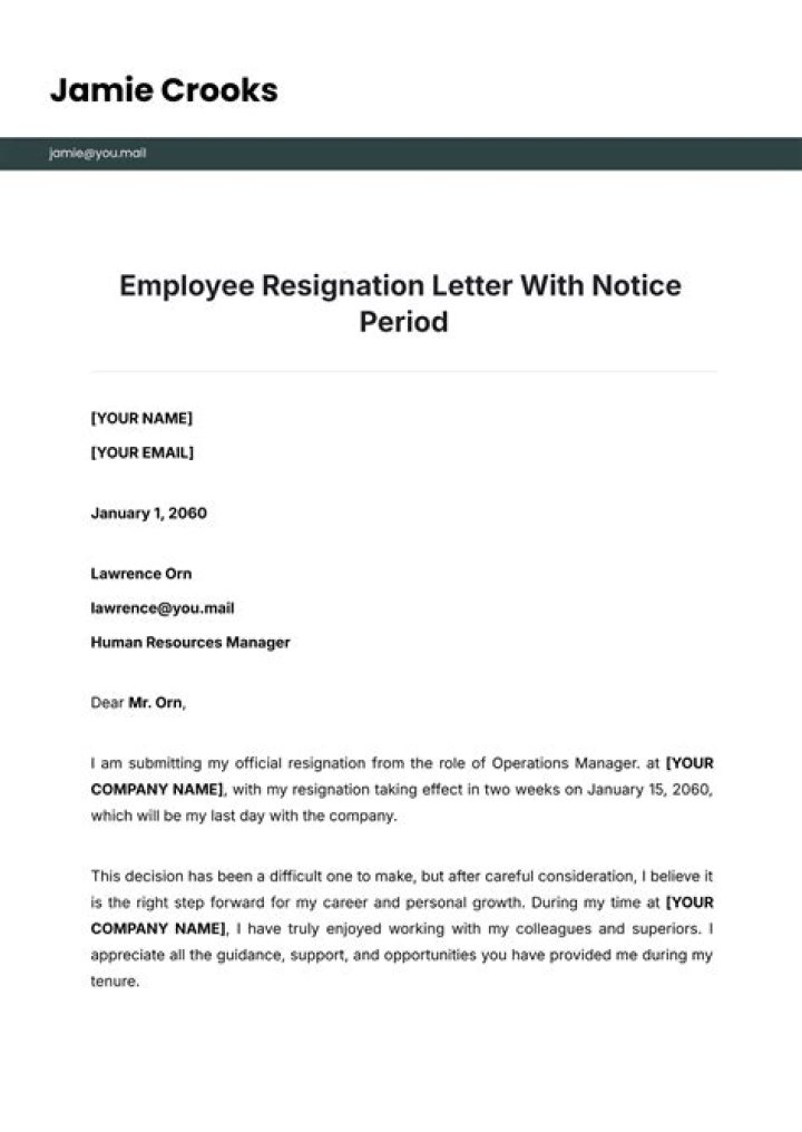 How do I write a letter of notice to my tenant?