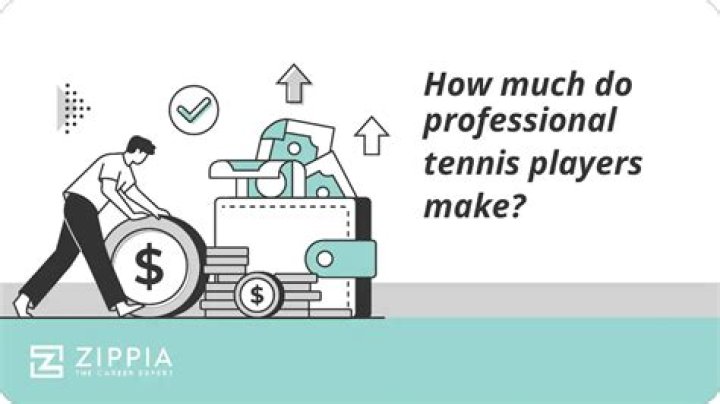 How do professional tennis players make money?