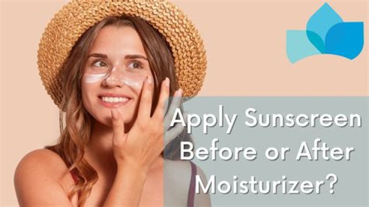 How do you apply sunscreen over makeup?