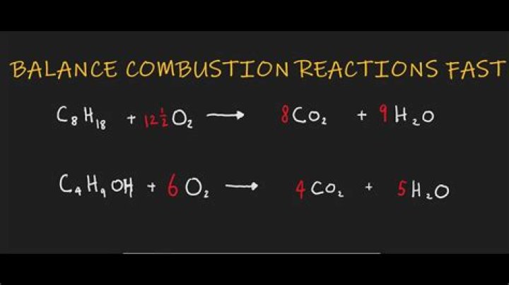 How do you calculate complete combustion?