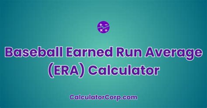 How do you calculate earned run average in softball?