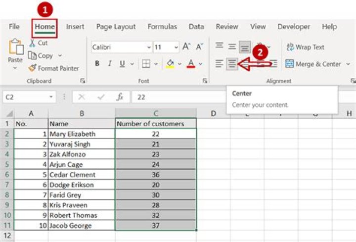 How do you center text vertically and horizontally in Word?