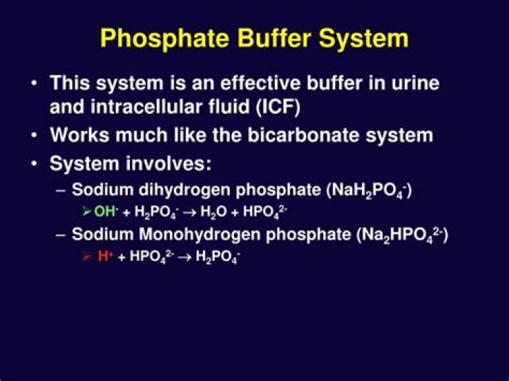 How do you change the pH of a phosphate buffer?