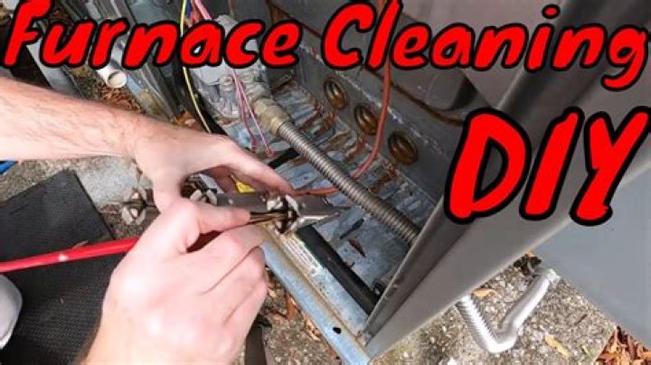 How do you clean a patio heater?