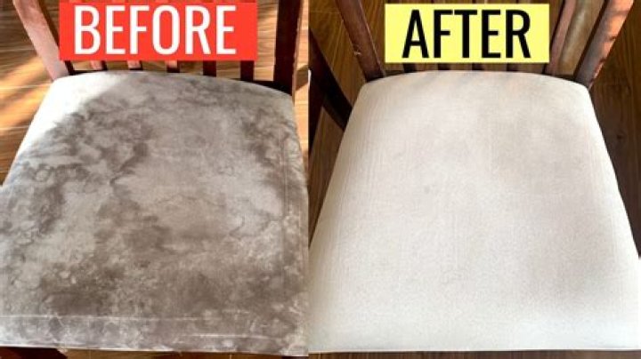 How do you clean chair covers?