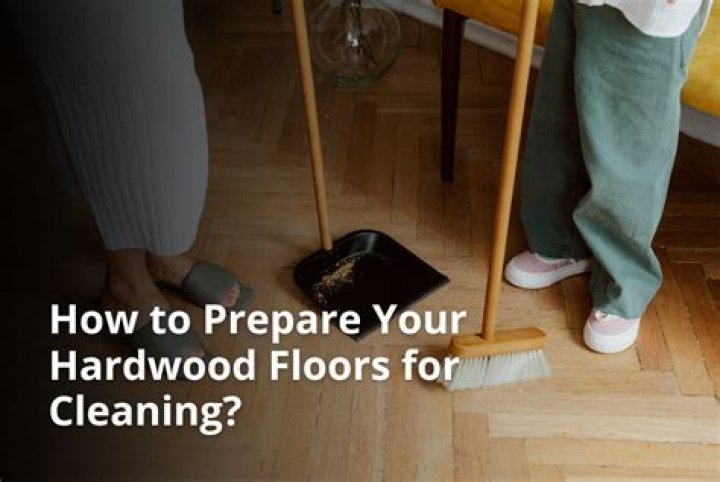 How do you clean streak free hardwood floors?