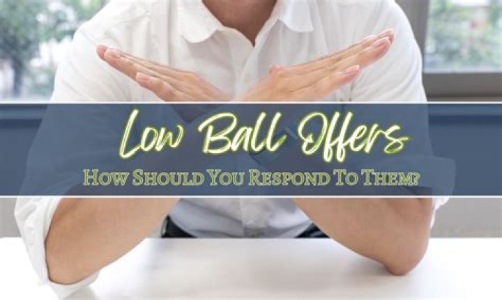 How do you counter a low ball offer?
