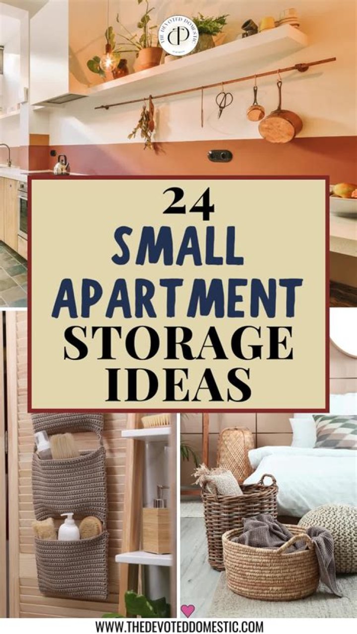 How do you create storage in a small room?