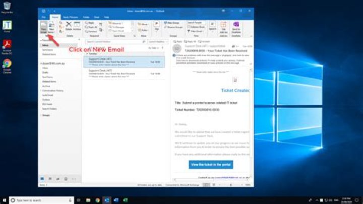 How do you create your own email?
