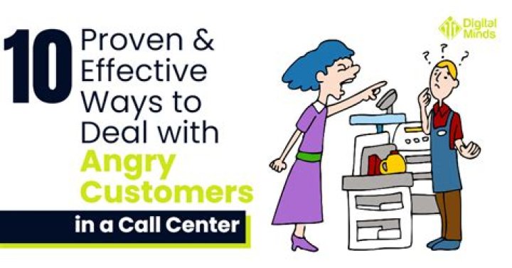 How do you deal with an angry customer?