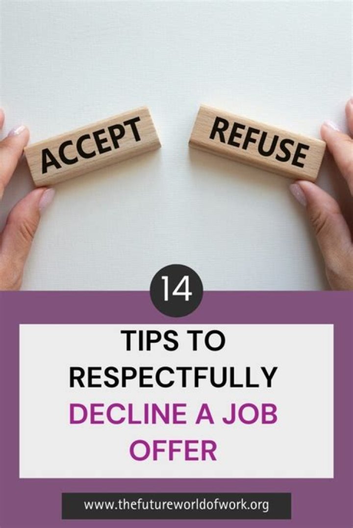 How do you decline respectfully?