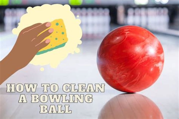 How do you deep clean a bowling ball?