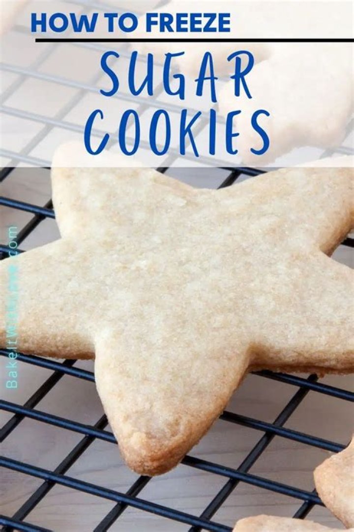 How do you defrost frozen sugar cookies?