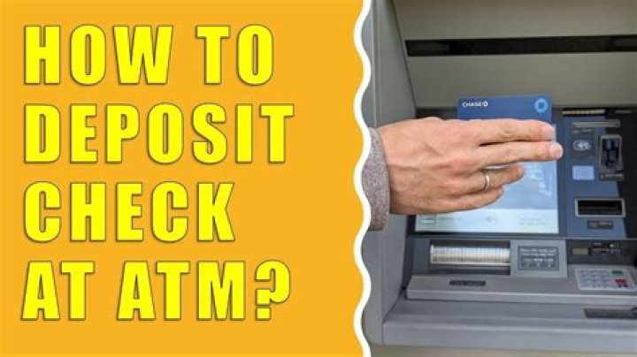 How do you deposit a check into another account?