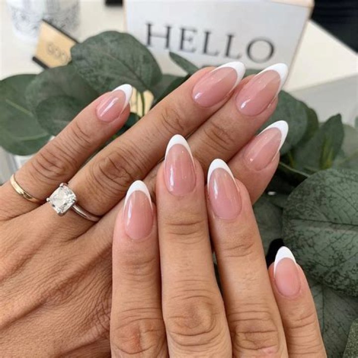 How do you do almond shaped nails?