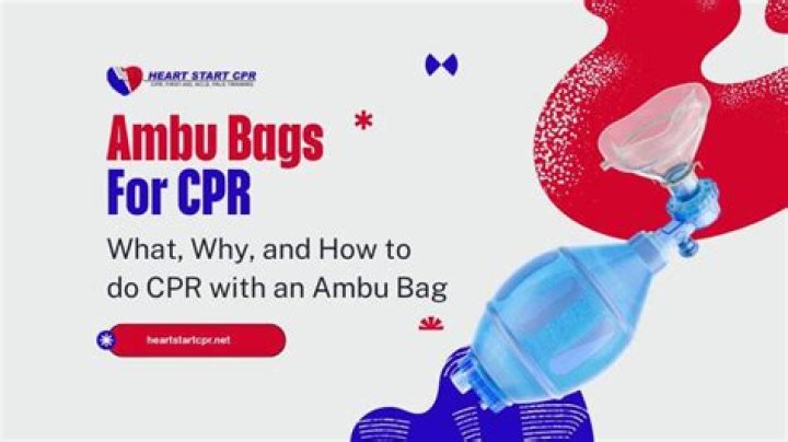 How do you do an Ambu bag for CPR?