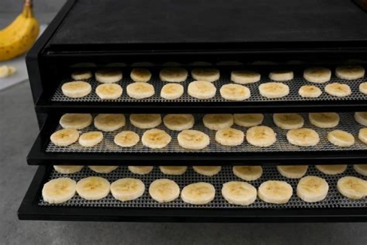 How do you dry bananas in a dehydrator?