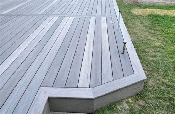 How do you fill gaps in composite decking?