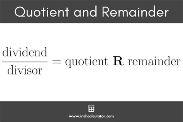How do you find the quotient and remainder in Java?