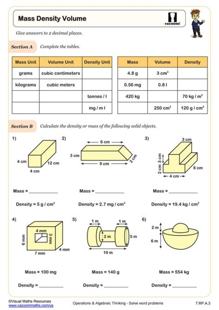 How do you find volume with density and grams?