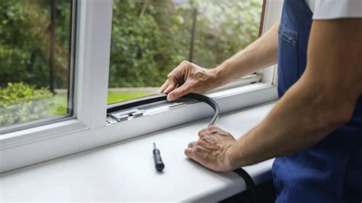 How do you fix a drafty sliding glass door?