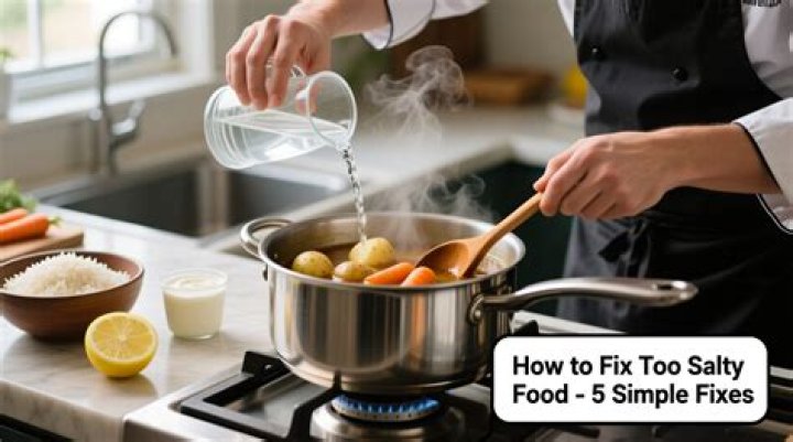 How do you fix over salted stuffing?