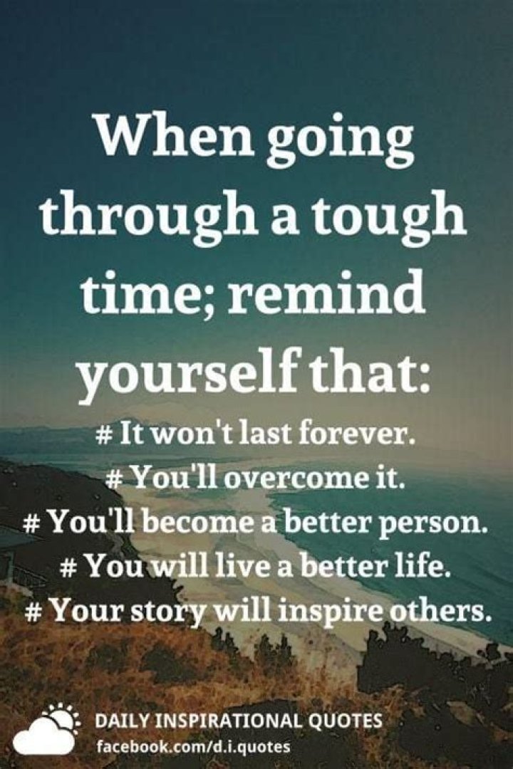 How do you get through hard times quotes?