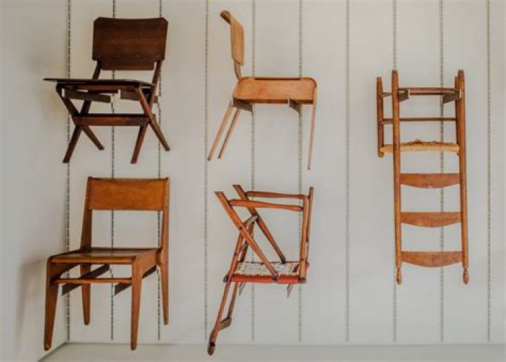 How do you hang a chair on the wall?