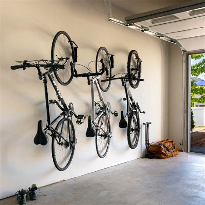 How do you hang a cruiser bike on the wall?