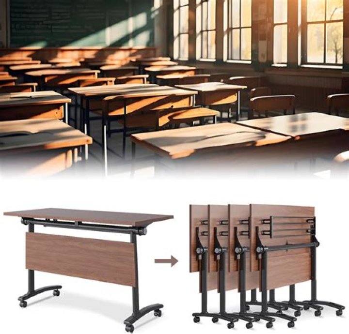 How do you install folding table legs?