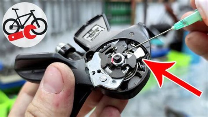 How do you lubricate a bike cable?
