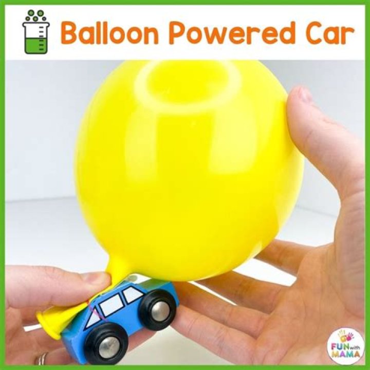 How do you make a balloon car project?
