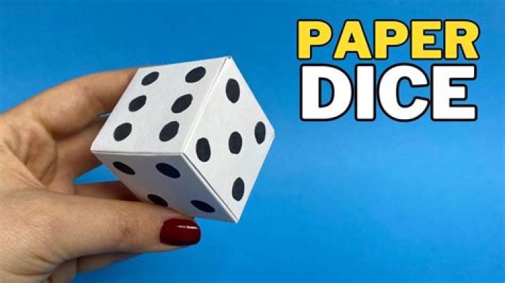 How do you make a big dice?