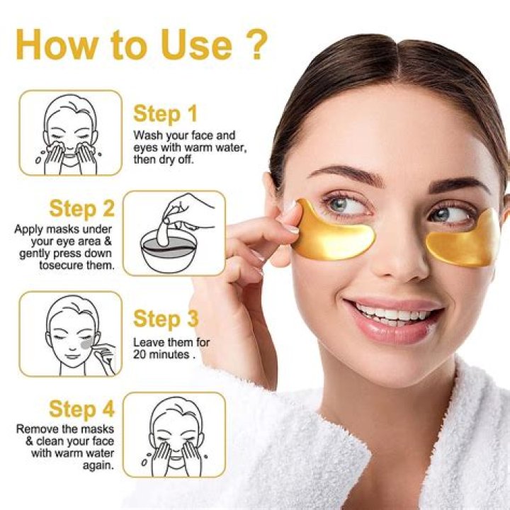 How do you make a eye mask for dark circles?