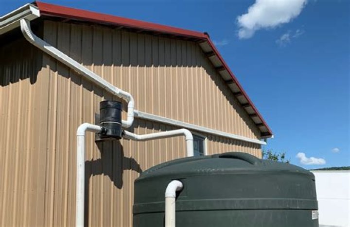 How do you make a rain water collector?