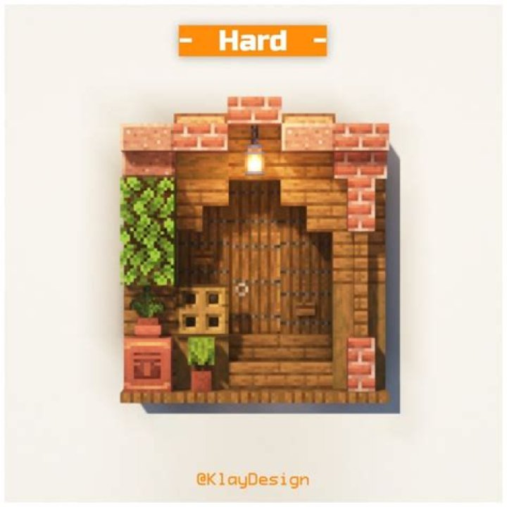 How do you make a spruce door in Minecraft?