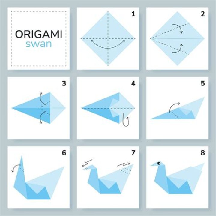 How do you make a swan oragami?