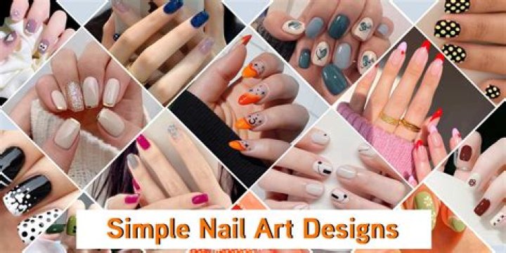 How do you make easy nail designs?