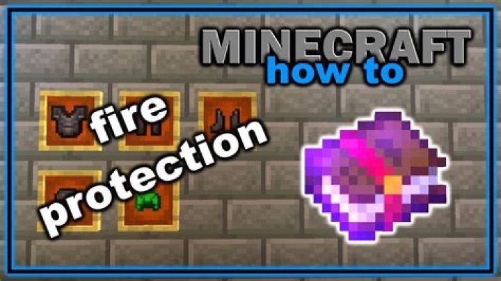 How do you make fire protection in Minecraft?