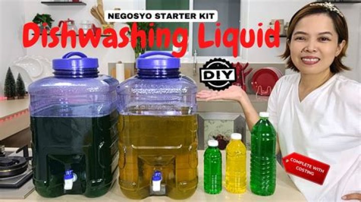 How do you make herbal dishwashing liquid?
