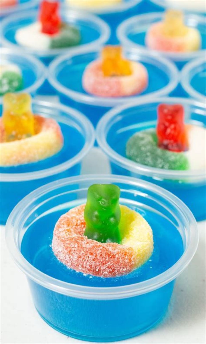 How do you make Jello shots not stick to the Cup?