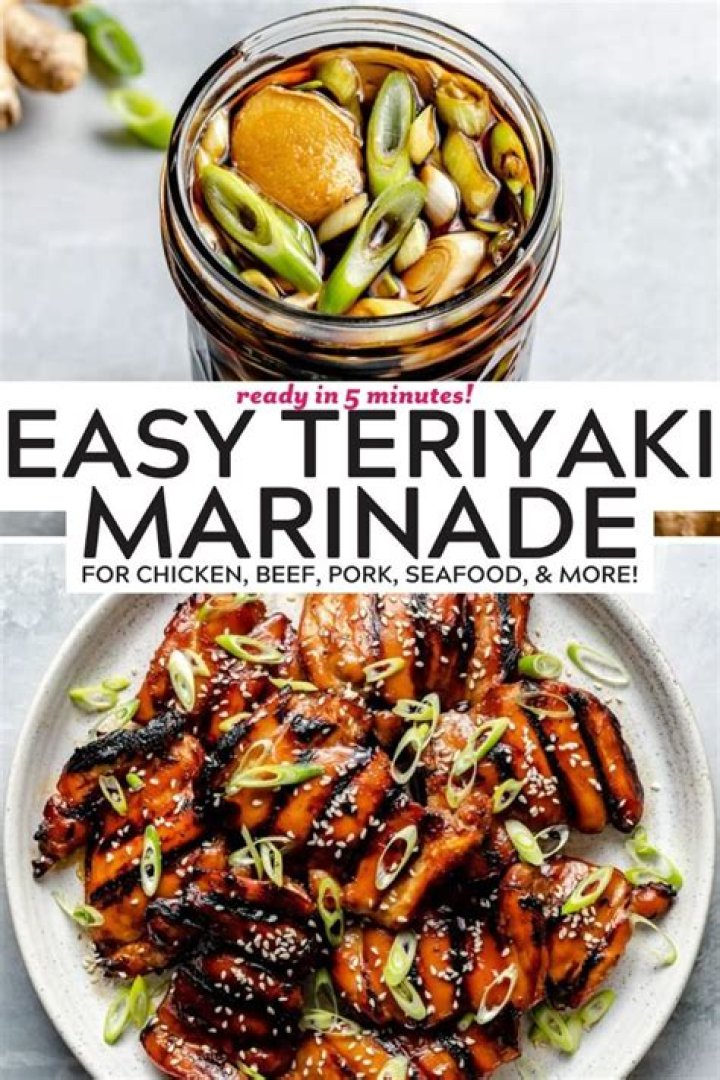 How do you make teriyaki marinade sauce?