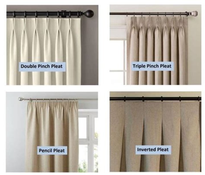 How do you make two pinch pleat curtains?