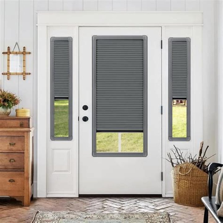 How do you measure for add on blinds for doors?