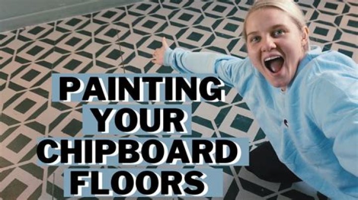 How do you paint chipboard edges?