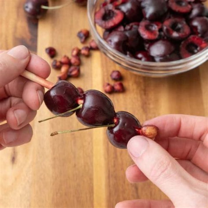 How do you pit cherries without a tool?