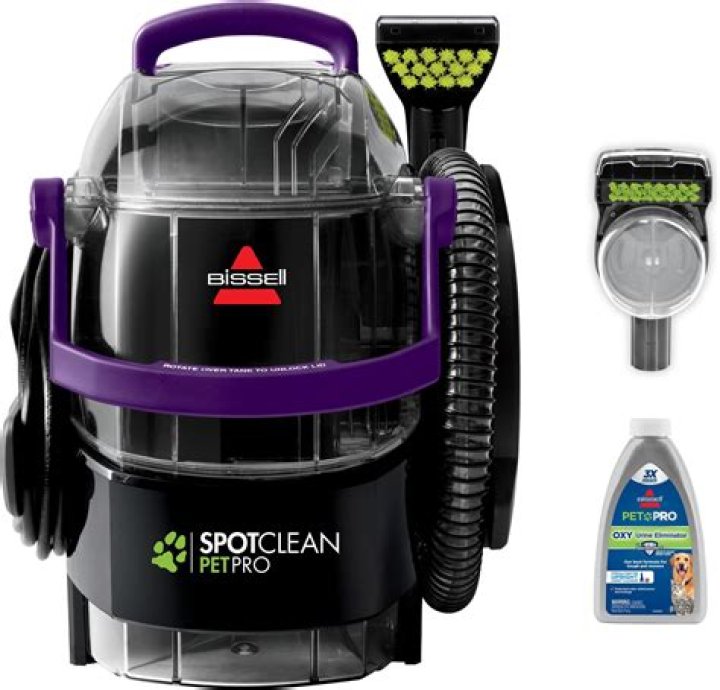 How do you put a Bissell Spot clean together?