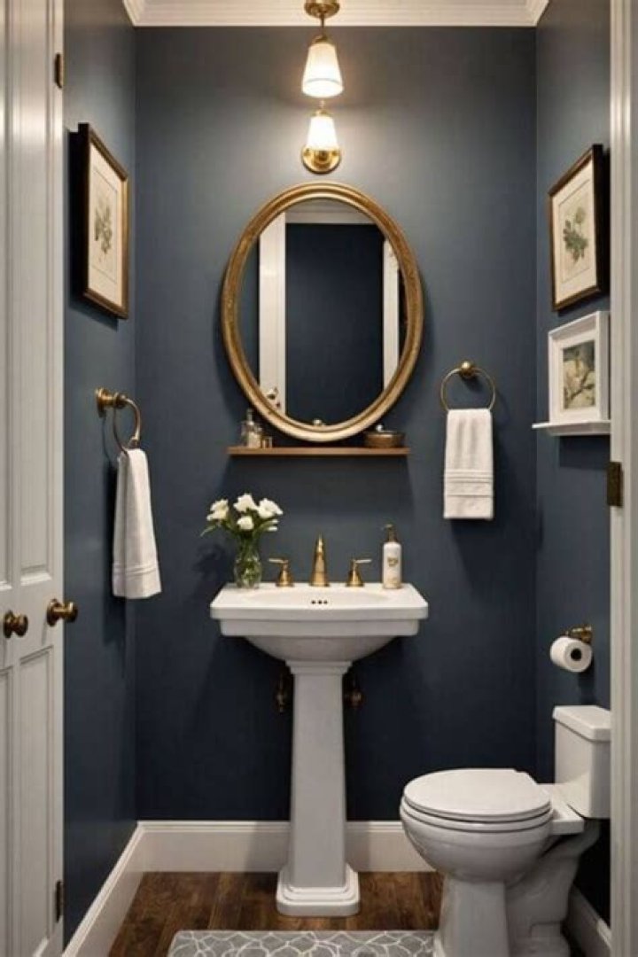 How do you put in a half bath?