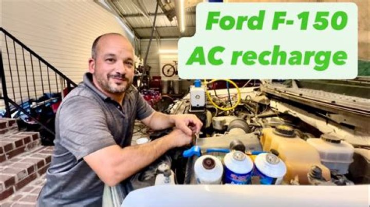 How do you recharge the AC on a Ford f150?