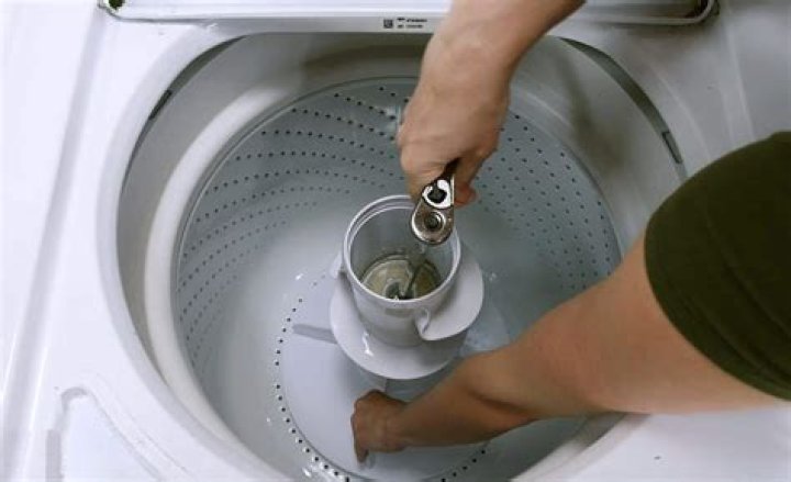 How do you remove a GE washer tub?